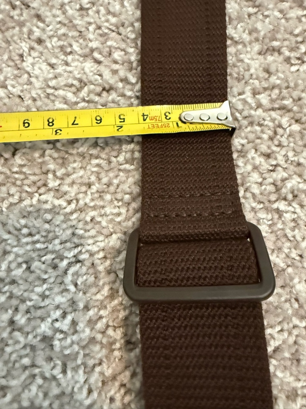 Louis Vuitton Dark Brown Canvas Adjustable crossbody Strap H11 - Picture 4 of 4